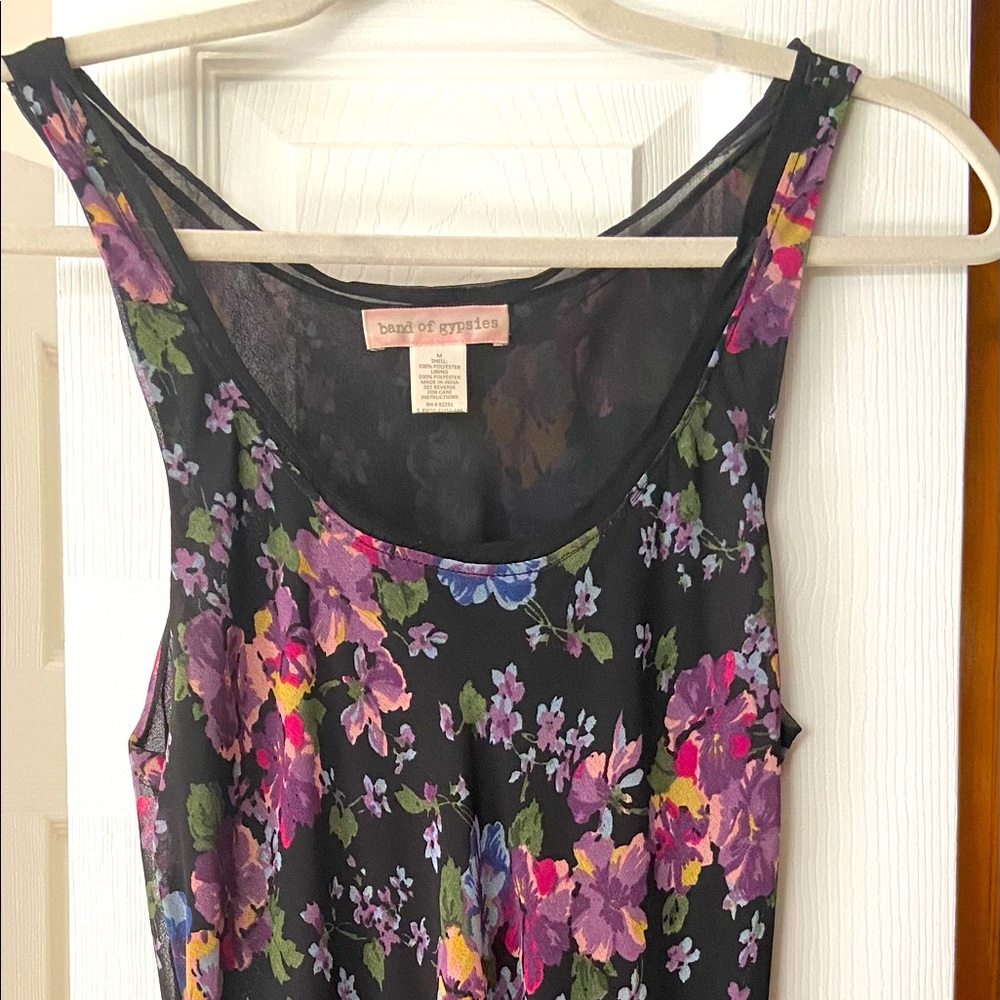 Maxi band of Gypsies floral dress